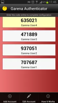 Garena Authenticator android App screenshot 9