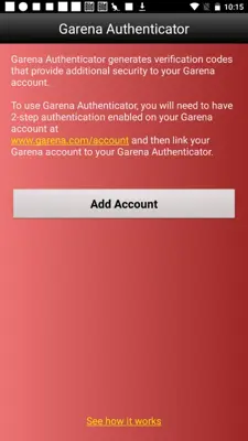 Garena Authenticator android App screenshot 6